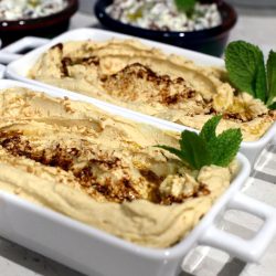 Creamy fresh tangy hummus