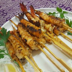 Marinated Grilled Prawns