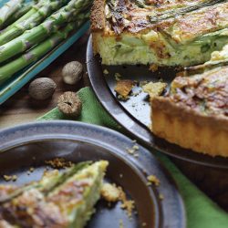 Asparagus Gruyere and Leek