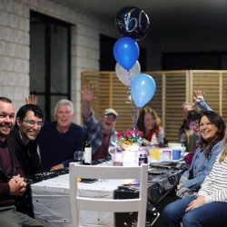 Celebrate your big 60th birthday with a big dinner!